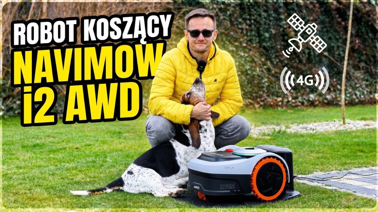 Robot koszący Navimow i2 AWD - bez anteny i z napędem na wszystkie koła 🛞