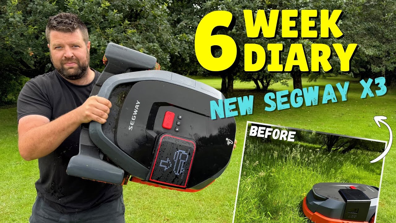 My 6 Week Experience with a Robotic Lawn Mower in a Complex Garden!