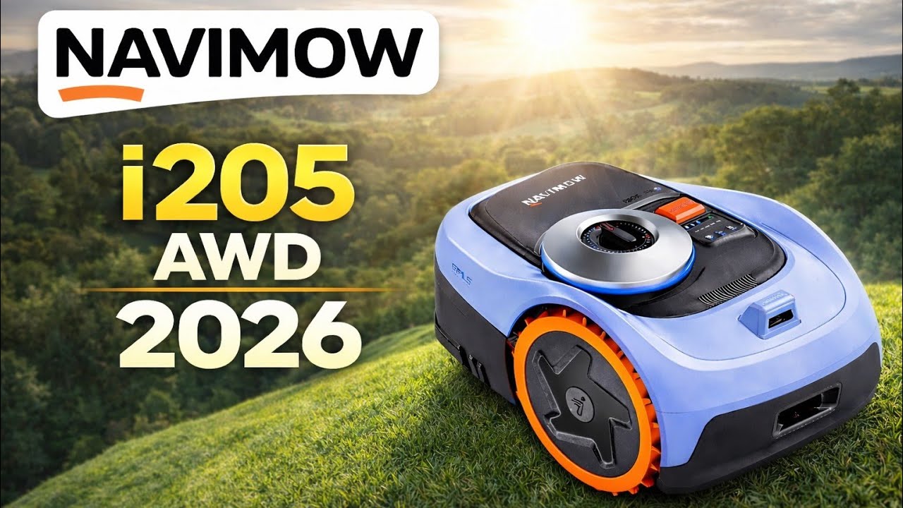 Navimow i205 AWD 2026 – WSZYSTKO CO MUSISZ WIEDZIEĆ! INSTALACJA, MAPOWANIE I KOSZENIE Navimow i2