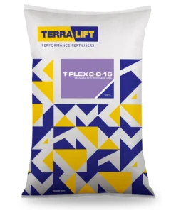 Nawóz POWERTURF TERRALIFT T-PLEX 8-0-16 nawóz z Metylenocznikiem MU