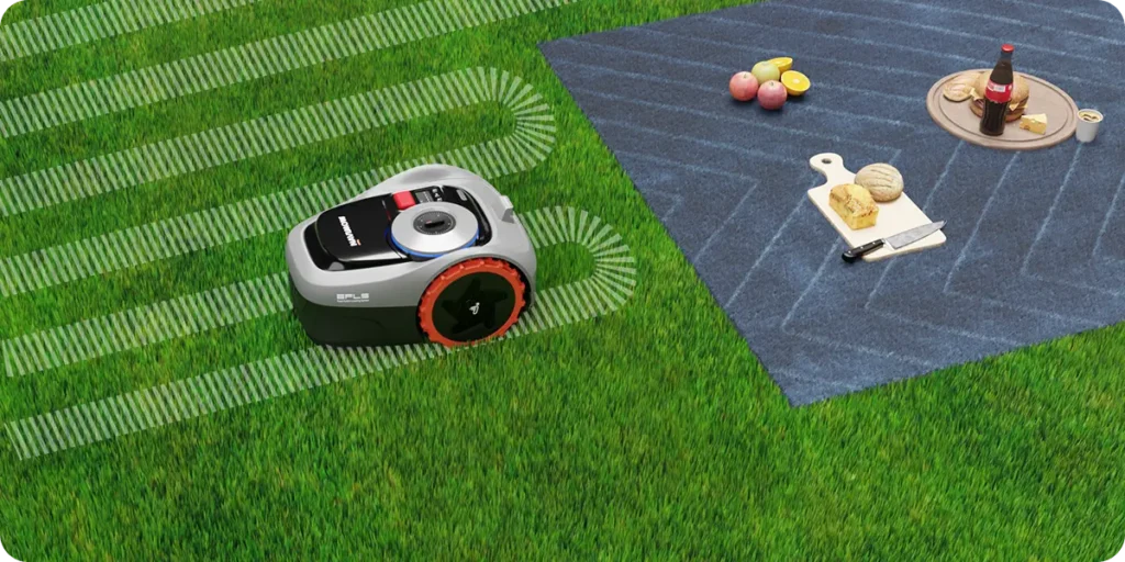 Navimow i108E - rozpoznawanie przeszkód